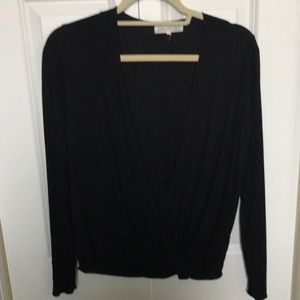 Black crisscross top